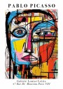Pablo Picasso Makeup Poster Plakat / 50x70cm