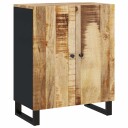 vidaXL Skjenk 60x33x75 cm heltre mango