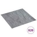  Selvheftende Gulvplanker 30,5 x 30,5 cm 20 pcs PVC