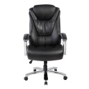 Kontorstol HOME4YOU Merlin xxl svart - svart