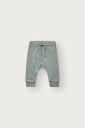 Hust & Claire Gaby ull/bambus joggebukse   slate green (104)   104