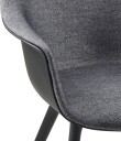 Gubi Bat Spisebordstol Polstret Front / Plastbase Plain 0023