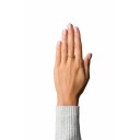 Jane Kønig Flet Medium Ring 18 kt. Gullbelagt sølv JK0007R-G_56 - Dame - 925 sterling silver