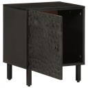  Nattbord 2 stk svart 40x33x46 cm heltre mango 8720845422349