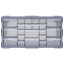 Sortimentskap med 22 skuffer 49x16x25,5 cm