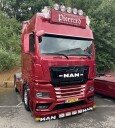 Fox Parts lav solskjerm til MAN TGX 2021 
