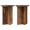  Planteholder 2 pcs Gammelt tre Ø29,5 x 40 cm Konstruert tre