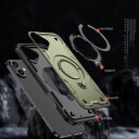 Hurtel Hybrid Armor Trendy-etui med MagSafe for iPhone 16 Plus Grønn