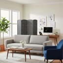 4 panelers sammenleggbar skjerm – Elegant romdeler