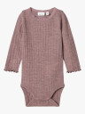 Name It Wossa Rib Long Sleeve Body Lilla 74