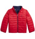 Polo Ralph Lauren Polstret Jakke   Vendbar   Rød/Navy m. Logoer   Polo Ralph Lauren   8 år (128)   Dunjakke Blå