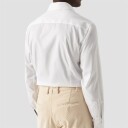 Contemporary Signature Twill Shirt White Floral Effect