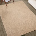 Teppe ZIZUR 80x250 cm jute-utseende innendørs og utendørs