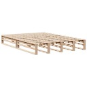  Sengeramme uten madrass 140x200 cm heltre furu 8721102853173