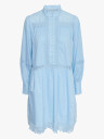 Y.A.S Vicca Long Sleeve Dress Blå XS
