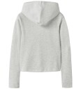 LMTD Nlflunic Ls Bru S Cardigan W. Hood   Grey   170 176