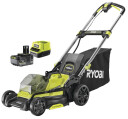 Ryobi RY18LMX40C Batteridrevet gressklipper - 18V, 40cm, 5.0Ah batteri