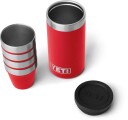 Yeti Rambler Shot Glasses rescue red