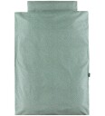 Nørgaard Madsens Sengetøy   Baby   Dusty Green m. Prikker   Nørgaard Madsens   Baby   Sengetøy   Baby Grønn Hvit