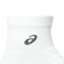 Asics Performance Run Sock Quarter   White   L