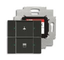 Abb Trykknapp 6116-0-0204 Hvit