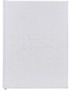 Hvit Bryllupsplanlegger med "Wedding Planner" i Preget Tekst 49 Sider 22x15 cMordern Luxe