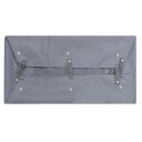 vidaXL Duk til hagevogn mørkegrå 81x41x21 cm stoff