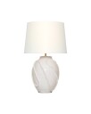Idalia 28" Sculpted Table Lamp White