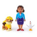 Paw Patrol Hero Pup Figurer - Ordfører Goodway & Rubble