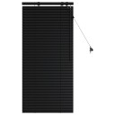 vidaXL Venetiansk persienne Svart 65 x 130 cm 35 mm