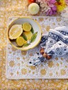 Chamois Margerita spisebrikke 35x50 cm 2-pk gul oliven