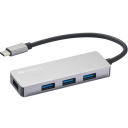 Sandberg USB-C Hub 1xUSB3.0+3x2.0 SAVER USB-hub - 4 porter - Grå