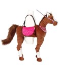 Souza Kostymer Ride På Horse Souza 5-6 år (110-116) Kostymer Brun Rosa 100978-Brown