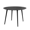 Torkelson Miles Spisebord 110 cm svartbeiset ask