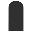 vidaXL Hagespeil svart 70x30 cm for utendørs bruk jern