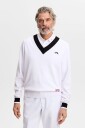 J. Lindeberg 30Y Nikolas Knit Sweater White L