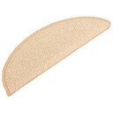 vidaXL Trappetrinnstepper 15 stk kremhvit 65x21x4 cm