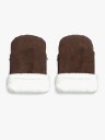 KongWalther Chocolate Brown Faux Suede Østerbro Hansker