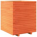  Plantekasse voksbrun 60x60x72 cm heltre furu
