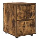  Oppbevaringsskap Røkt eik 40 x 48 x 57 cm Konstruert tre