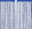 Vidaxl Trådgardiner 2 Stk 140x250 Cm Blå