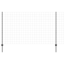  Gjerde med innlegg. Grå 1.4 x 10 m Stål