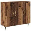  Serviesskap Brun 90 x 34 x 80 cm Konstruert tre
