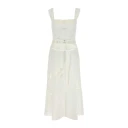 Marine Serre Dame Kjoler Hvit M,