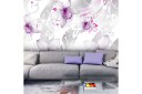 Fototapet Sounds Of Subtlety Silver 150x105 - Artgeist sp. z o. o.