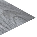 Selvklebende gulvplanker 5,11 m² PVC lysegrå