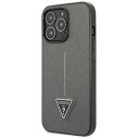 Gjett Guhcp13lpsatlg Iphone 13 Pro / 13 6,1" Sølv/Sølv Hardcase Saffianotriangle Logo