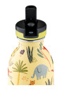 24 Bottles - Kids Collection - Urban Bottle 250 ml w. Sports Lid - Jungle Friends (24B933)