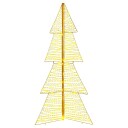  Juletre med 160 LED Varmhvit 150 cm PET