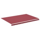 vidaXL Erstatningsduk for markise burgunder 4,5x3 m